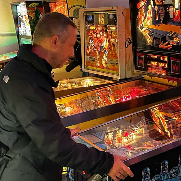 Blogbeitrag Afterwork bei RetroGames, und Flipper gibt es auch