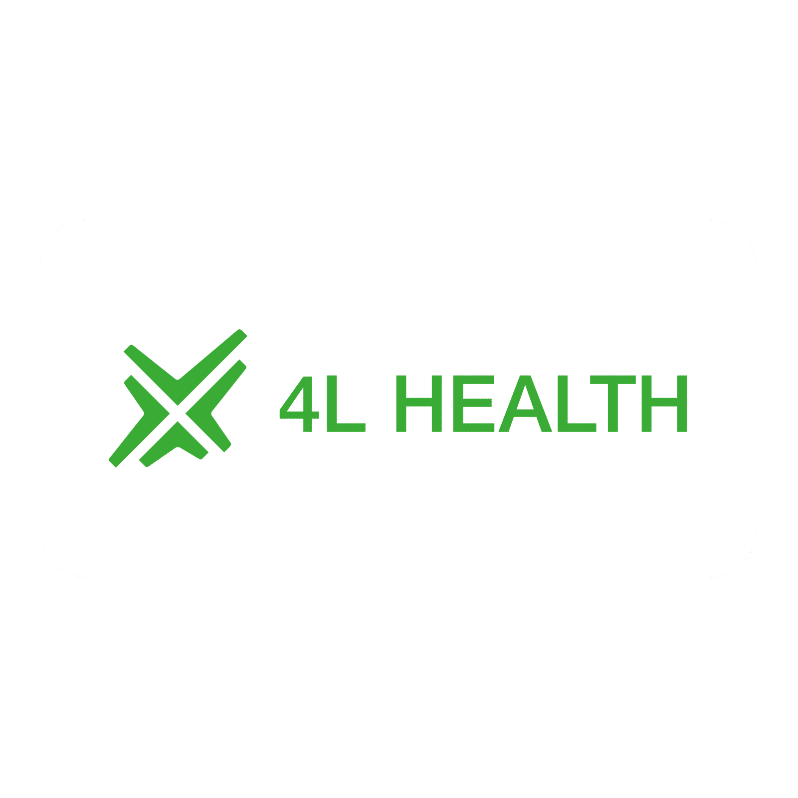 Dieses Bild zeigt das Logo des Unternehmens 4L HEALTH in leuchtend grüner Schrift DiGA Entwicklung Pharma Companion Apps und Digital Therapeutics (DTx)