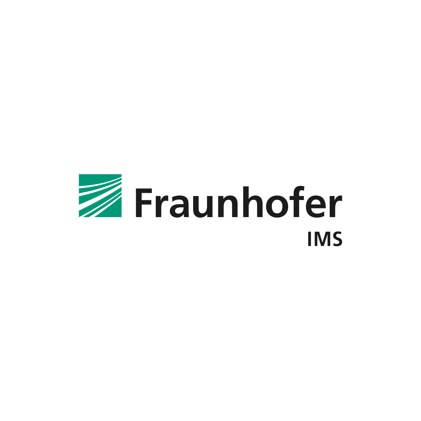 Dieses Bild zeigt das Logo des Fraunhofer IMS mit grünem Linien‑Symbol und schwarzer Beschriftung DiGA Entwicklung Pharma Companion Apps und Digital Therapeutics (DTx)